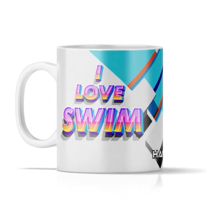 TAZZA CERAMICA MOD.I LOVESWIM 350ML