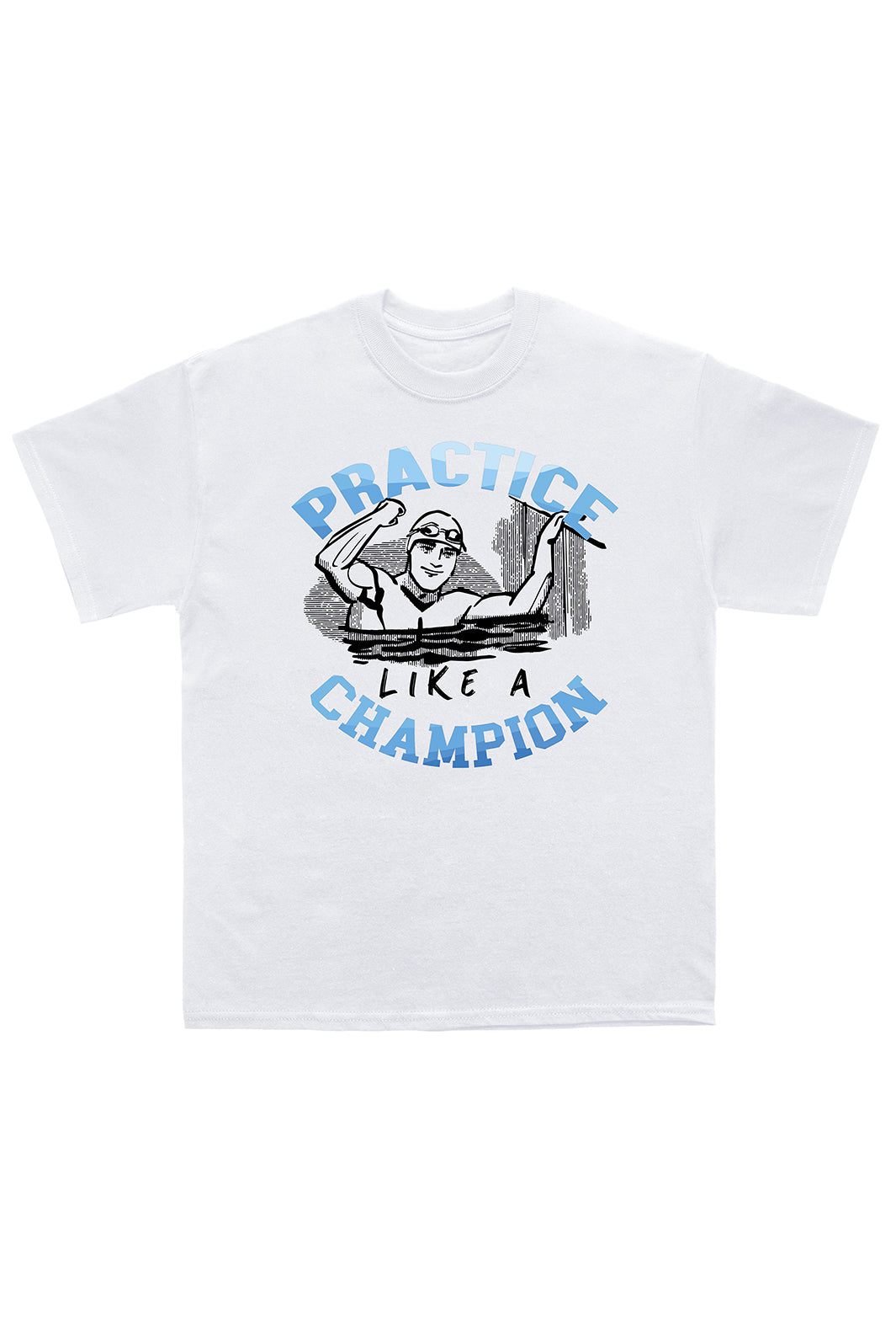 T SHIRT MOD. CHAMPION 100% COTONE