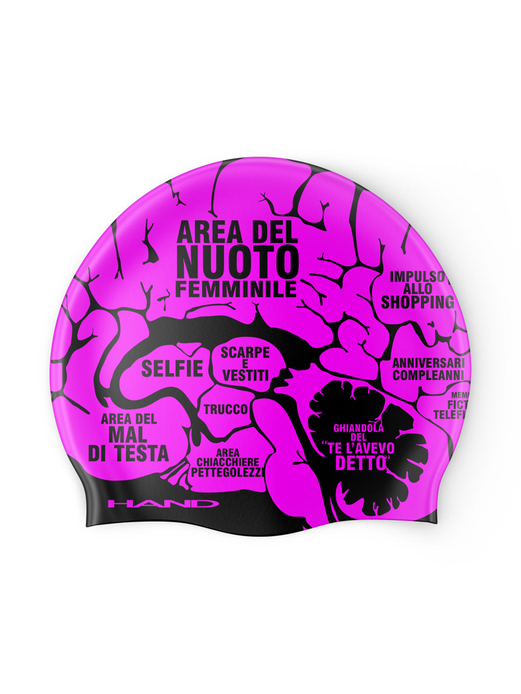 CUFFIA SILICONE MOD.BRAIN VIOLA