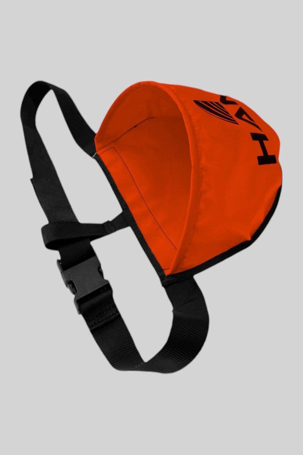 Marsupio Unisex Impermeabile In Nylon | 3 Scomparti Cinghia Regolabile Per Viaggi E Sport | Arancione