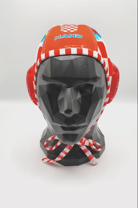 CALOTTINA WP MOD.STORM WHITE & RED PROFESSIONAL