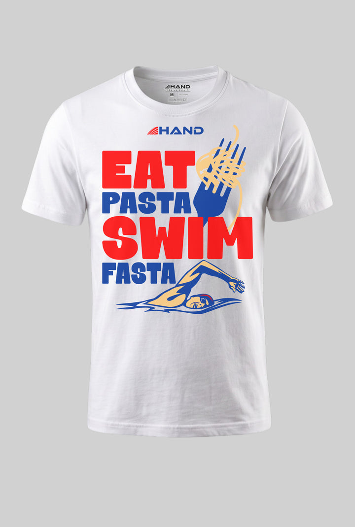 T SHIRT MOD. EAT PASTA 
100% COTONE